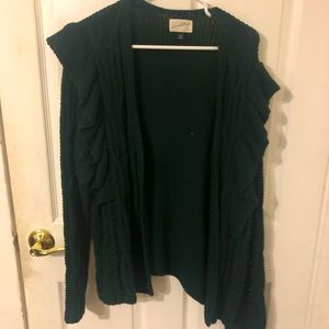 Forest green sweater